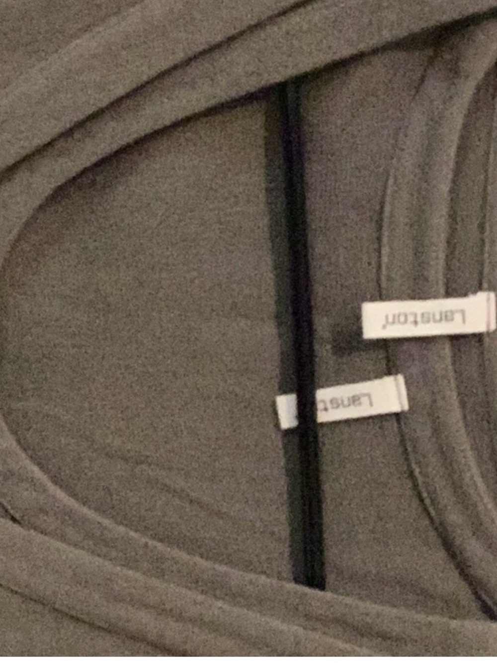 NWOT Lanston Olive Green 2-Piece Cardigan & Tank Top Layering Set M